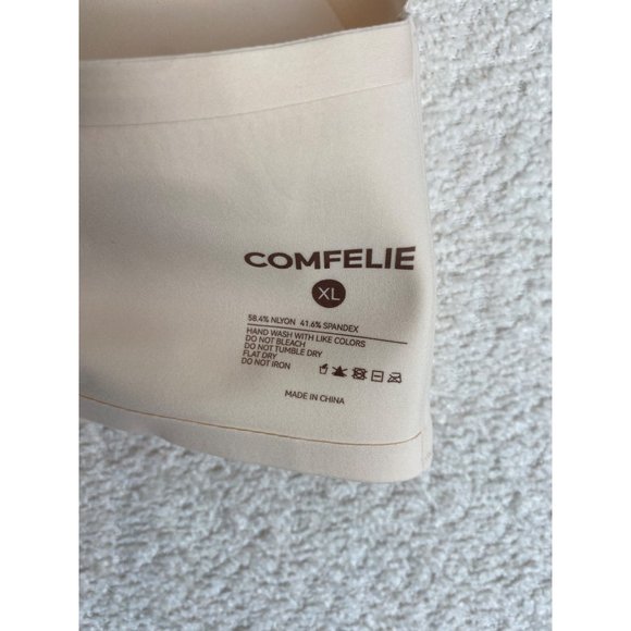 Comfelie Seamless Wireless Bra Cream Size XL New with Tags - Picture 6 of 10
